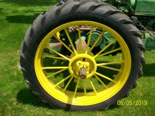 38 John Deere Unstyled BN Antique Tractor Spokes farmall oliver allis 9