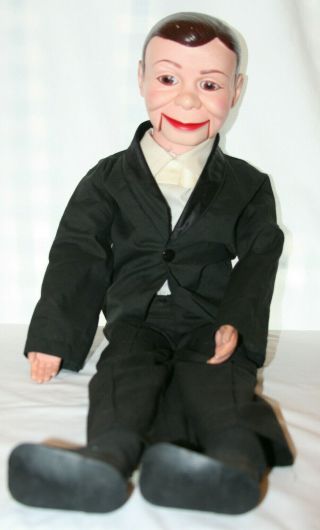 Vintage Charlie Mccarthy Ventriloquist Dummy Puppet Goldberger Doll 30 " 1977