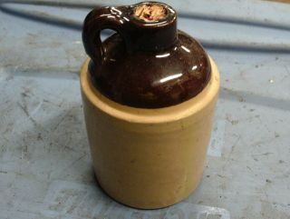 Vintage Small Wiskey Jug/crock