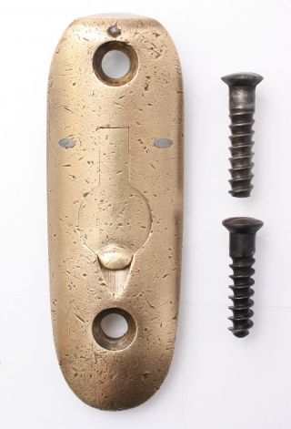 Lee Enfield No.  1 Smle Butt Plate With Screws 2