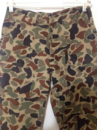 Unknown Military Foreign Army Camouflage Pants CIDG Camo Duck Hunter 2