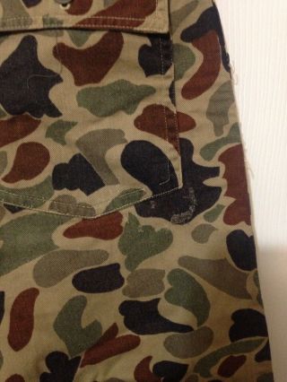 Unknown Military Foreign Army Camouflage Pants CIDG Camo Duck Hunter 6
