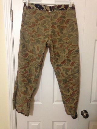 Unknown Military Foreign Army Camouflage Pants CIDG Camo Duck Hunter 8