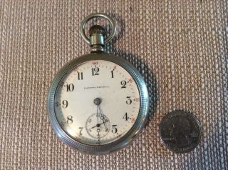 Vintage Illinois Watch Co.  Pocket Watch,  1280335