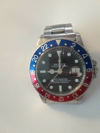 ROLEX GMT - MASTER 1675 PEPSI STAINLESS STEEL Owner 1972 4