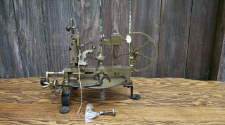 Antique Clock Gear Cutting Machine Clock Makers/watch Makers Tooling