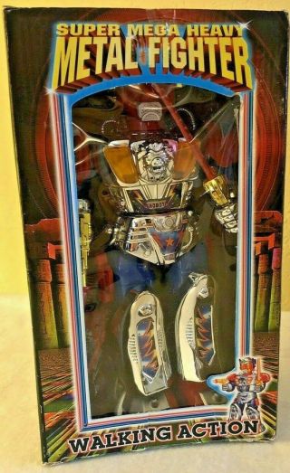 Robot Mega Heavy Metal Fighter,  Made In China,  W/ Walking Action