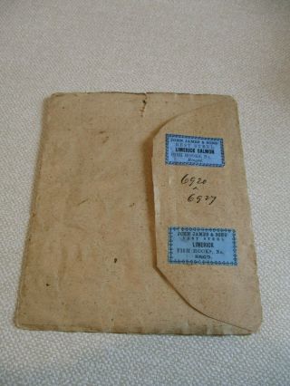 Ancient and Interesting Early Hook Display Envelope From John James & Sons 5