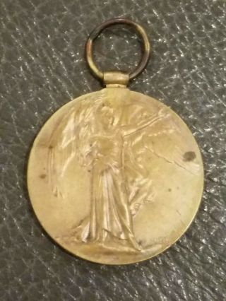 Vintage 1919 Bronze Wwi Victory Medal The Great War For Civilization