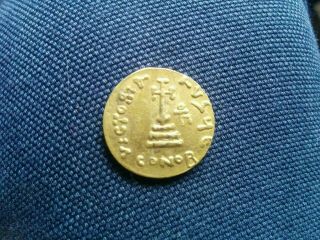 ANCIENT BYZANTINE GOLD SOLIDUS HERACLIUS 7th Century AD THREE KINGS 4