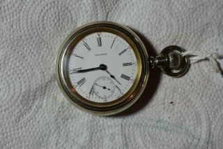 Antique Am Waltham Pocket Watch 17 Jewel