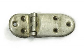 Antique Plain Nickel Finish Ice Box Hinge