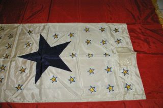Large Vintage Gold Star 43 star flag 71 