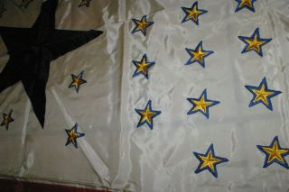 Large Vintage Gold Star 43 star flag 71 