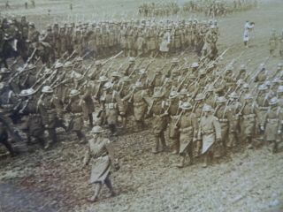 ANTIQUE MILITARY PHOTO WW1 US ARMY IN GERMANY 7 4