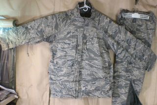 GORTEX MILITARY ISSUED ABU DIGITAL JACKET ONLY LIGHT SZ SMALL VG COND 2