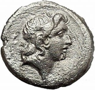 Roman Republic Bonus Evenuts Caduceus 69bc Ancient Silver Denarius Coin I40769