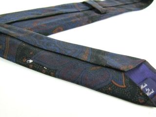 RALPH LAUREN Purple Label Tie ANCIENT MADDER Satin Silk Paisley Seven 7 Fold Tie 8