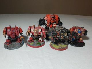 Warhammer 40k Blood Angels Chapter Ancients - Professionally Hand Painted