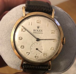Vintage Gold Rolex Watch Mens