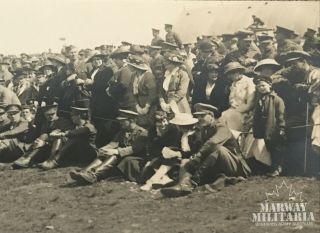 WW1 Postcard 4th Canadian Division Sports DOMINION DAY 1916 Spectators (17594) 2