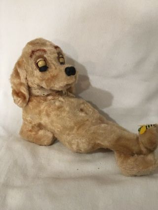 Vintage Sleeping Windup Dog Coolest Wind - Up Ever Cute Bee On His Foot