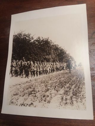 WW1 US Signal Corps Official Press Photograph Captured German Prisoners of War 3