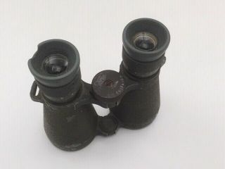 Vintage WWI WW1 Carl Zeiss Jena 1916 German Binoculars Feldglas 08 2