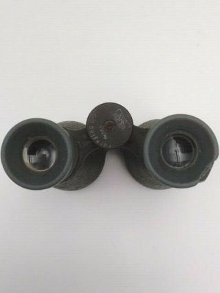 Vintage WWI WW1 Carl Zeiss Jena 1916 German Binoculars Feldglas 08 5