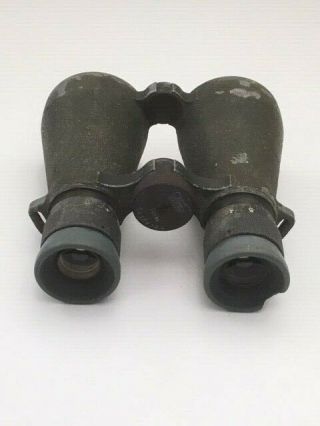 Vintage WWI WW1 Carl Zeiss Jena 1916 German Binoculars Feldglas 08 6