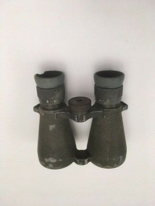 Vintage WWI WW1 Carl Zeiss Jena 1916 German Binoculars Feldglas 08 7