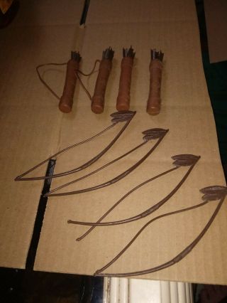 Vintage Marxjohnny West Indian Chief Geronimo Bow And Arrow
