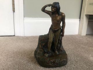 Antique Native American Copper Plated piece 2