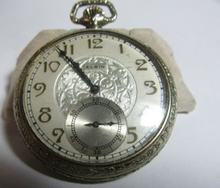 Elgin Pocket Watch Model 3 - 12 Size 7 Jewel Runs S/n 32063990