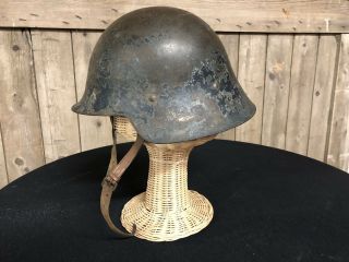 Spanish World War Ii Helmet With Liner - Wow