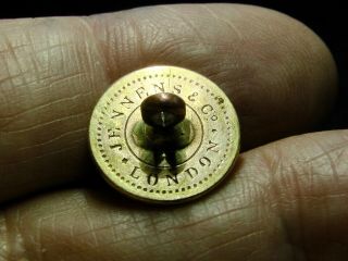 98th REGIMENT of FOOT BLAZER/HUNT w DRAGON 16mm GILT BUTTON JENNENS c 1860 3