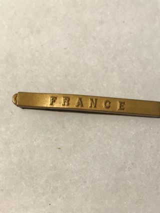 WW1 US France Victory Medal Bar (D546 2