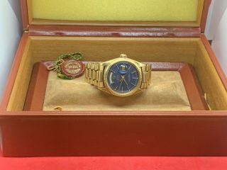 Vintage 1970’s Men’s Rolex 18k Gold President And Tag Nr