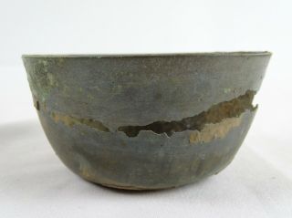 Rare Ancient Dong Son Culture Cast Bronze Bowl Red River Valley 500 Bc A/f Đông