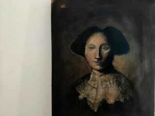 Rare Ancient Rembrandt Old Master Oil Painting 18th 17th Century Style