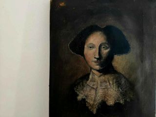 rare Ancient Rembrandt Old Master oil painting 18th 17th century style 2