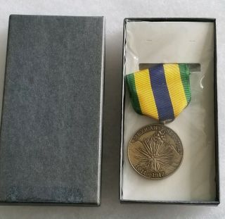 Pre Wwi Us Army 1914 Mexican Campaign Medal Boxed