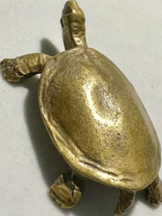 Snapping/soft - Shelled Turtle Phra Lp Rare Old Thai Buddha Amulet Pendant Magic 1
