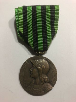 French 1870 - 71 Campaign Military Medal France Army Franco - Prussian