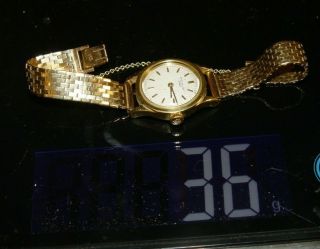 Estate Vintage Patek Philippe Geneve 14K Rose Gold Ladies Watch Wristwatch 36 GR 11