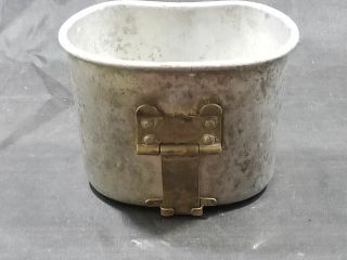 Wwi Us Army Canteen Cup Marked L.  F.  & C.  1918 Named