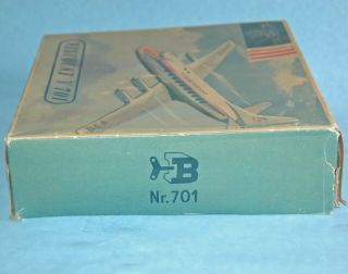 Illustrated BOX ONLY BILLER Nr 701 VICKERS VISCOUNT V701 Western Germany 1955 2