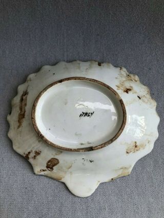 RARE Antique 1900 ' s Roosevelt White House Presidential Seal Porcelain Candy Dish 2