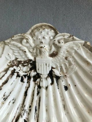 RARE Antique 1900 ' s Roosevelt White House Presidential Seal Porcelain Candy Dish 3
