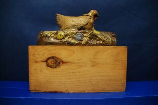 Antique Cast Iron Mechanical Bank – J.  & E.  Stevens – “Hen and Chicken Bank” 10